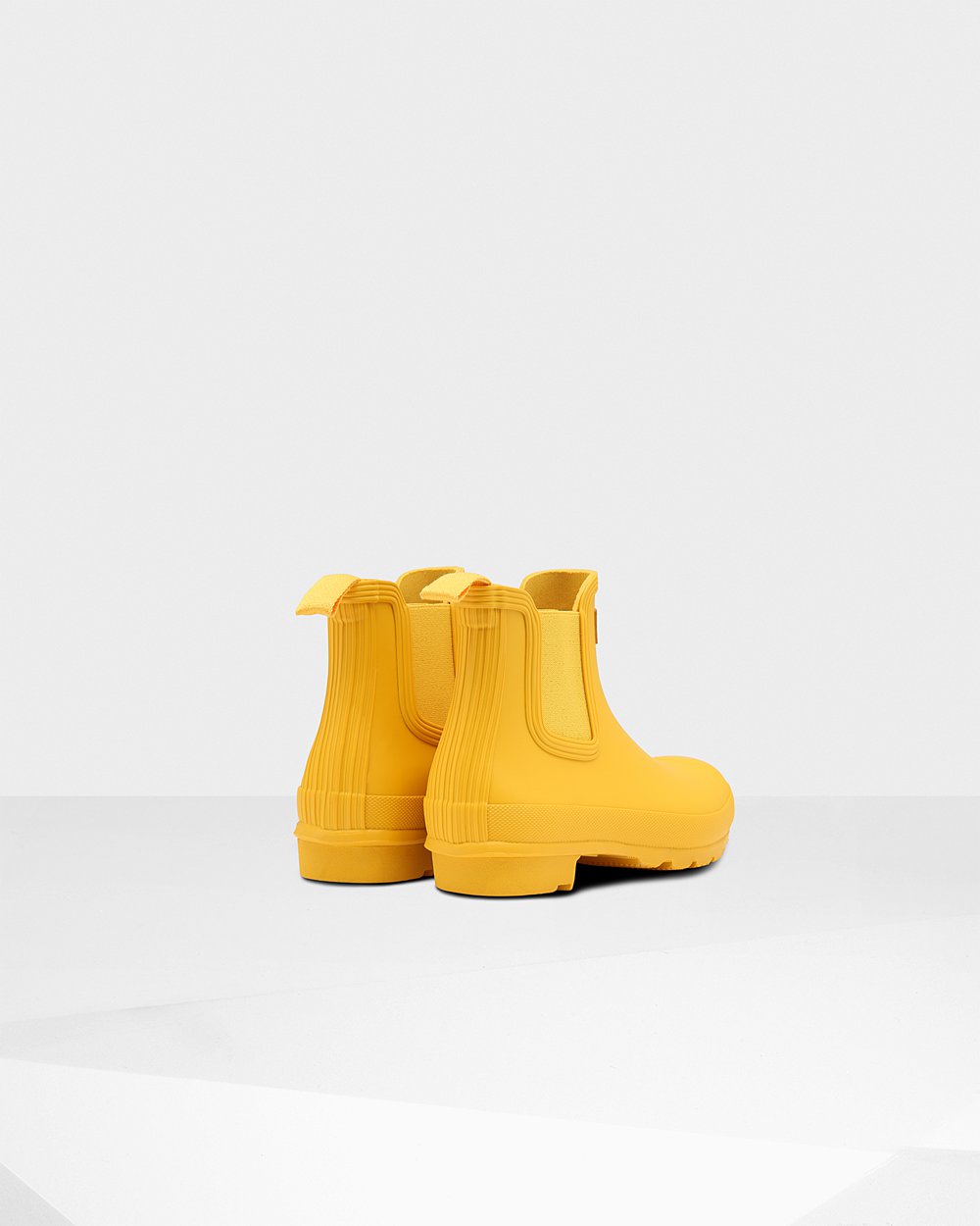 Hunter Mujer Original - Botas Chelsea Amarillo - 940-ICFEDP